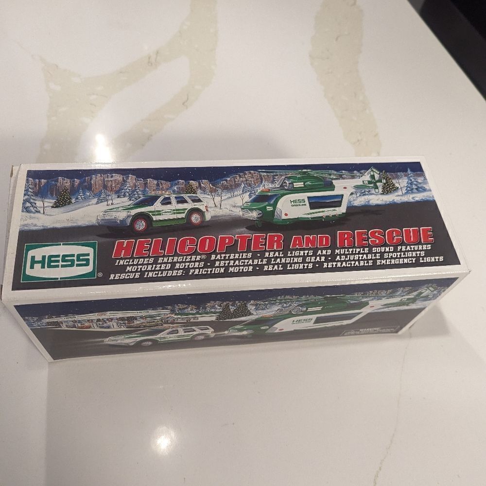 2012 Hess Trucks Helicopter and Car BNIB!